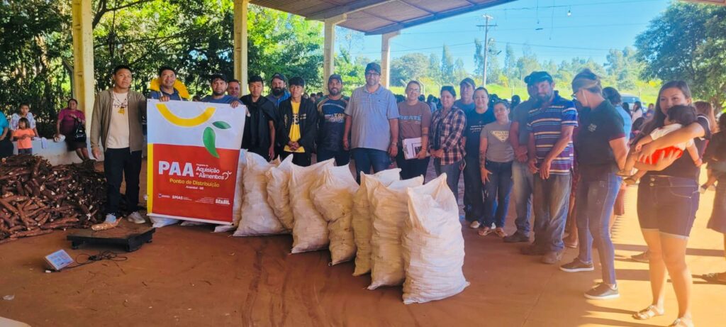 Programa de Aquisição de Alimentos beneficia famílias indígenas em Amambai