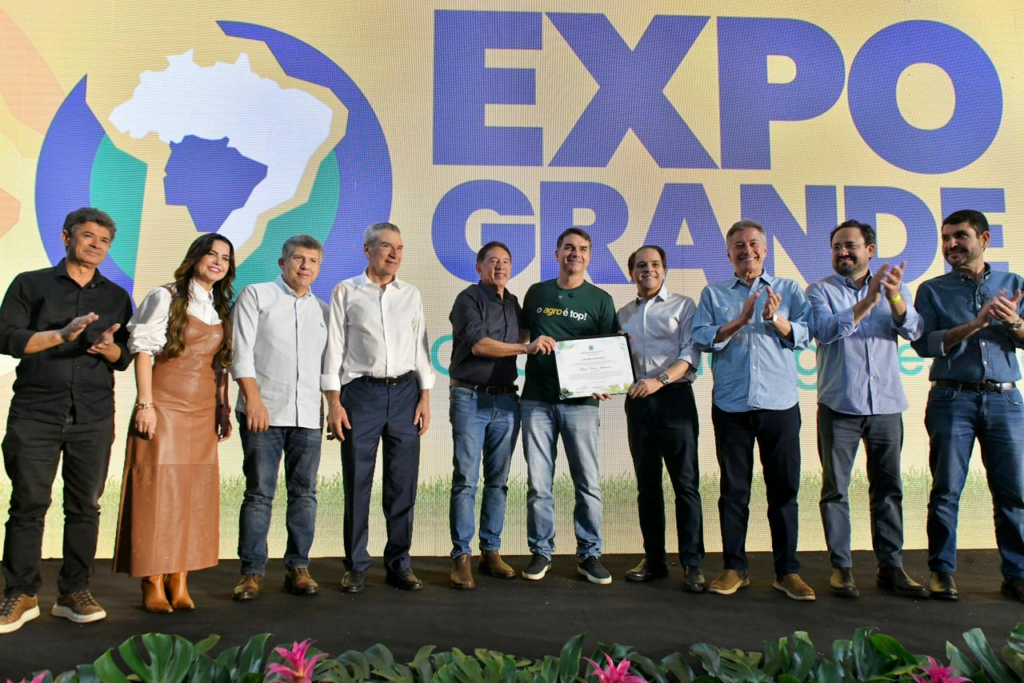 Na abertura da 86ª Expogrande, Paulo Corrêa reforça o potencial do agro como motor da economia de MS
