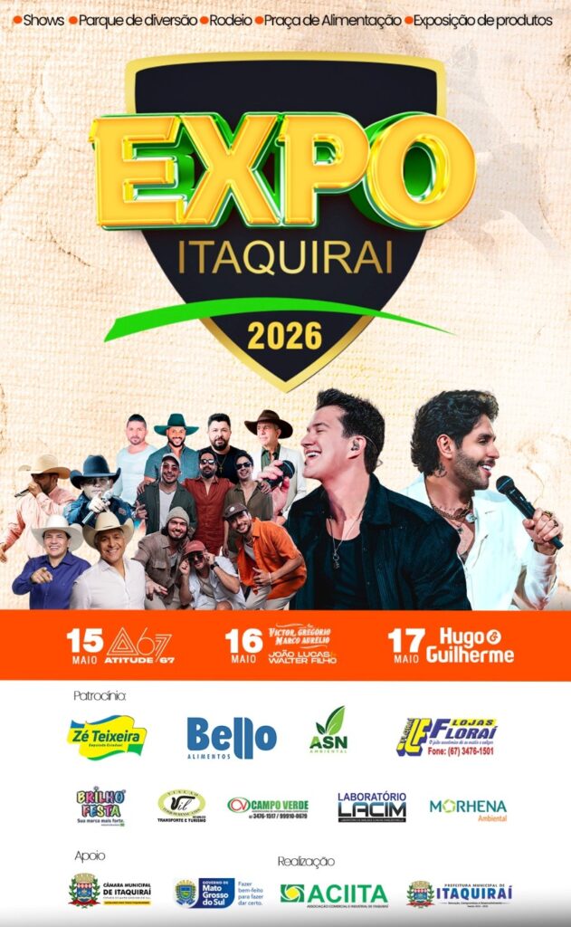 Seis municípios do Cone Sul do Mato Grosso do Sul fazem aniversário nesta quarta-feira