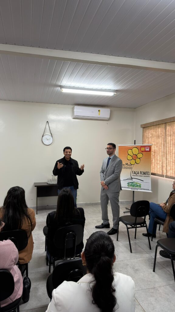 Palestra do Maio Laranja reforça ações de enfrentamento à violência sexual contra crianças e adolescentes em Paranhos