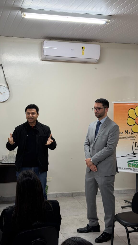 Palestra do Maio Laranja reforça ações de enfrentamento à violência sexual contra crianças e adolescentes em Paranhos