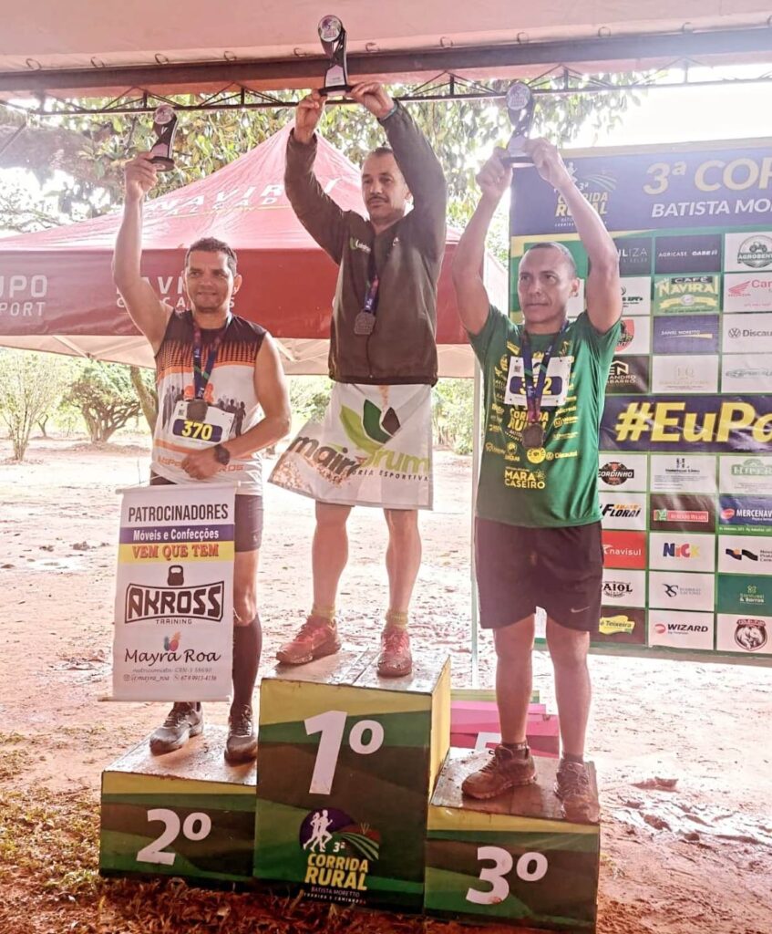Atletismo de Coronel Sapucaia conquista seis pódios em corrida pedestre em Naviraí