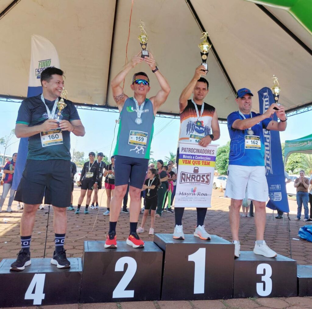 Atletismo de Coronel Sapucaia foi destaque em corridas pedestre em Aral Moreira e Caarapó