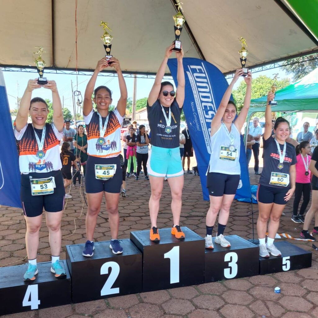 Atletismo de Coronel Sapucaia foi destaque em corridas pedestre em Aral Moreira e Caarapó