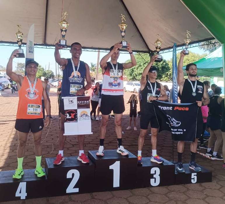 Atletismo de Coronel Sapucaia foi destaque em corridas pedestre em Aral Moreira e Caarapó