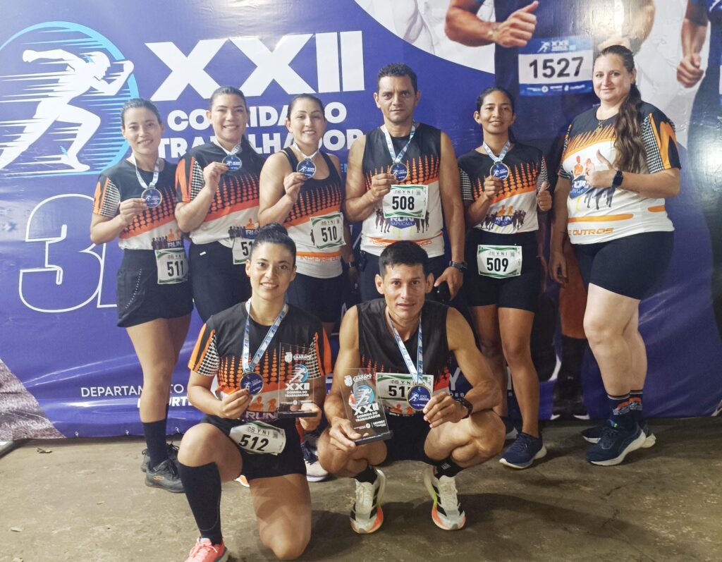 Atletismo de Coronel Sapucaia foi destaque em corridas pedestre em Aral Moreira e Caarapó