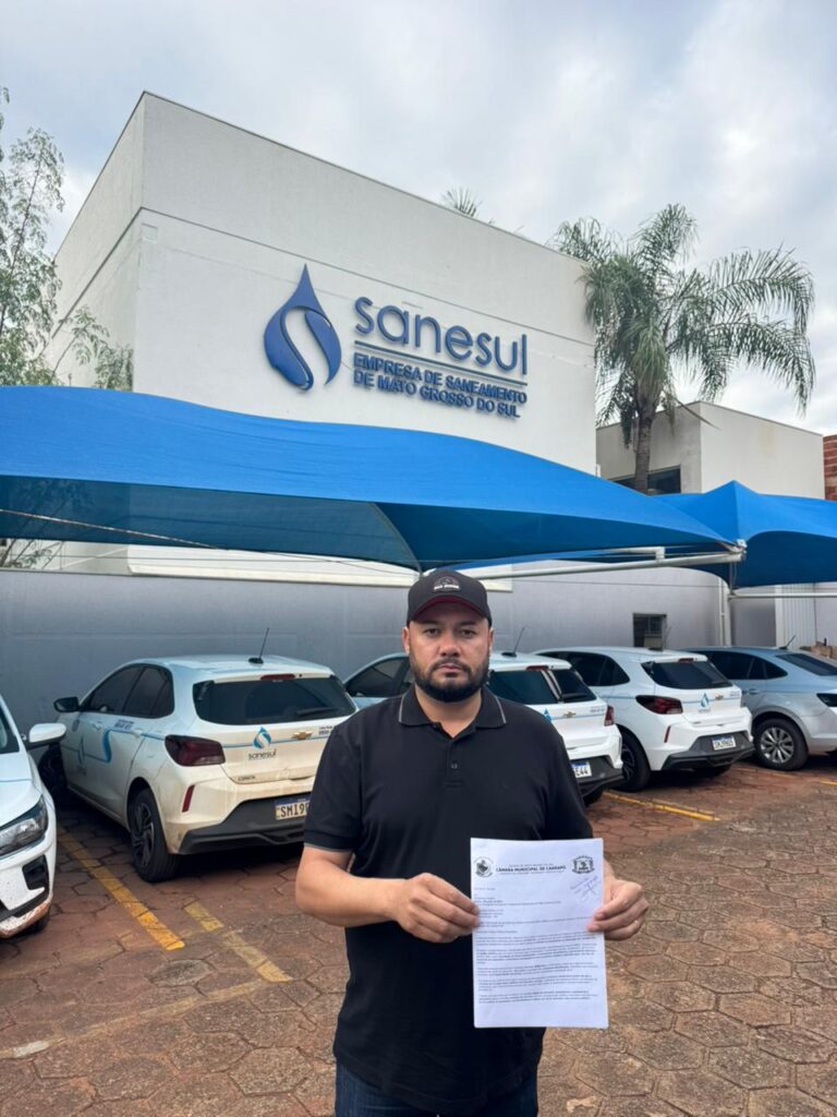 Vereador Nado Tozzi leva demandas de Caarapó à presidência da Sanesul em Campo Grande Vereador Nado Tozzi leva demandas de Caarapó à presidência da Sanesul em Campo Grande