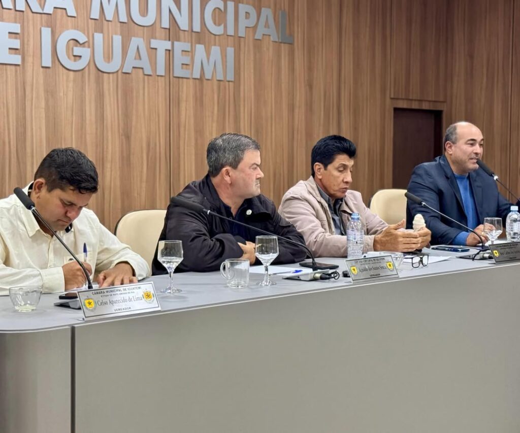 Câmara de Iguatemi homenageia policiais militares da Força Nacional por atuação na fronteira Câmara de Iguatemi homenageia policiais militares da Força Nacional por atuação na fronteira
