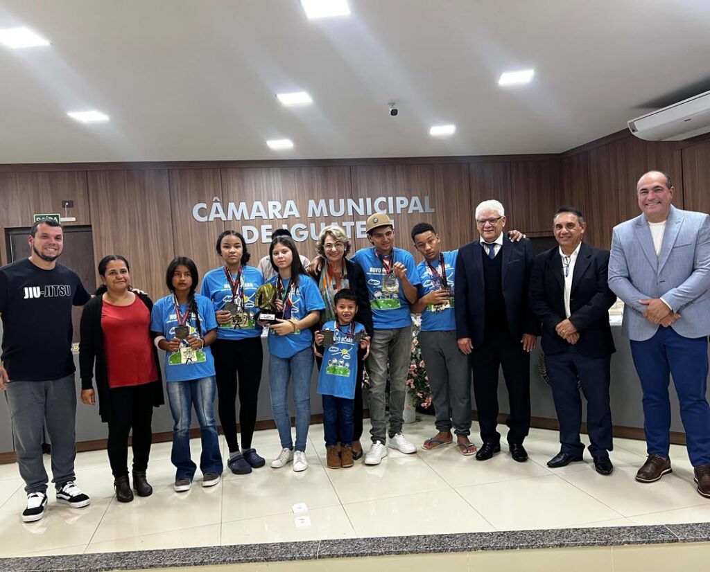 Atletas do Jiu-Jitsu são homenageados durante sessão da Câmara de Iguatemi