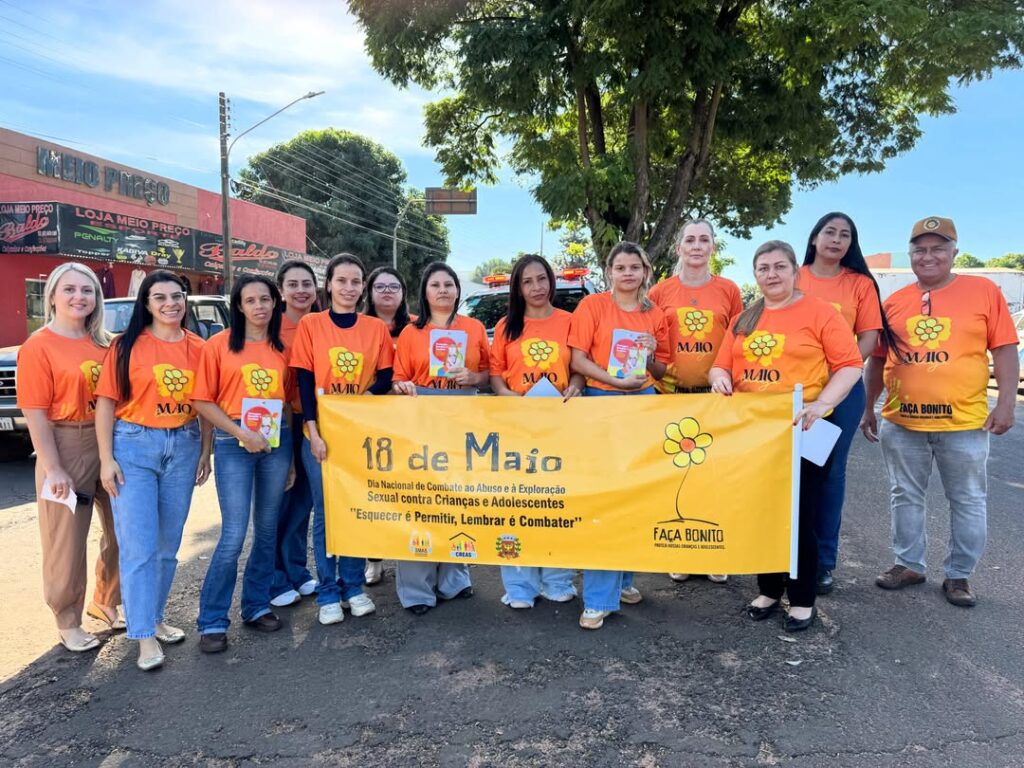Mobilização em Tacuru reforça conscientização contra abuso e exploração sexual de crianças e adolescentes Mobilização em Tacuru reforça conscientização contra abuso e exploração sexual de crianças e adolescentes