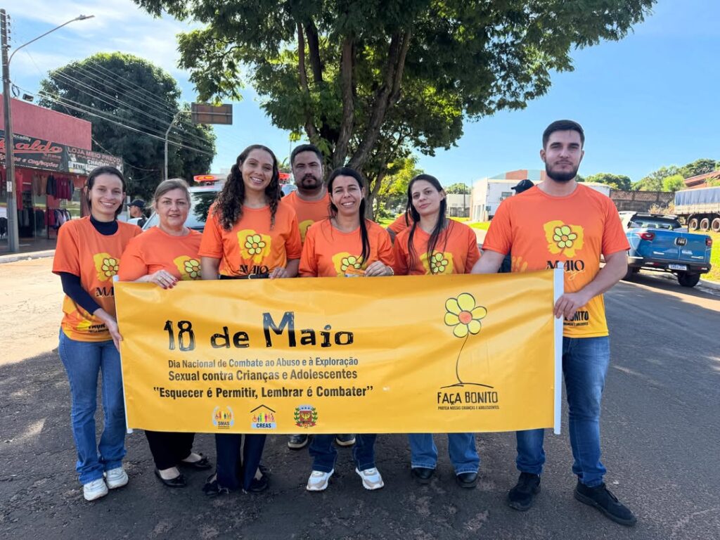 Mobilização em Tacuru reforça conscientização contra abuso e exploração sexual de crianças e adolescentes Mobilização em Tacuru reforça conscientização contra abuso e exploração sexual de crianças e adolescentes