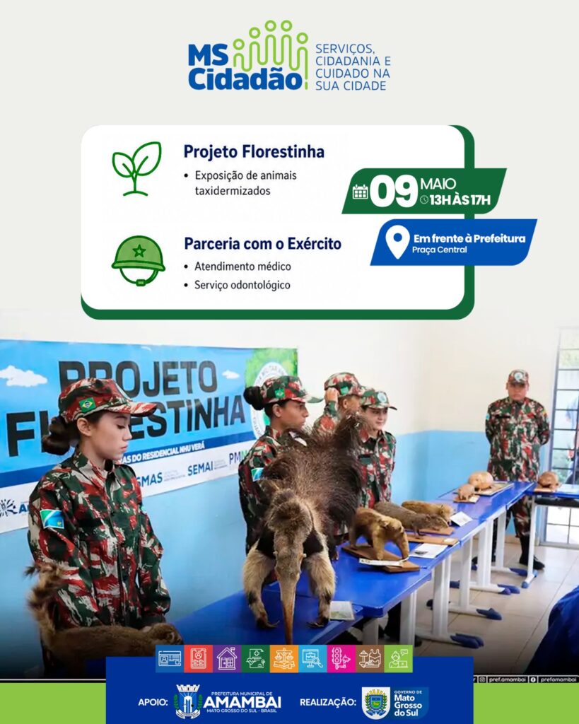 Prefeitura de Amambai levará ampla oferta de serviços ao MS Cidadão promovido pelo Governo do Estado de Mato Grosso do Sul