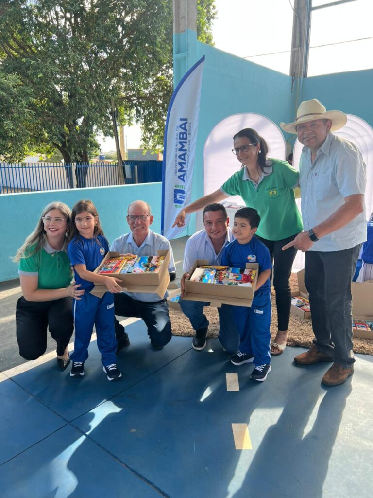 Entrega da reforma na Escola Profª Maria Bataglin Machado garante mais conforto e qualidade aos alunos em Amambai