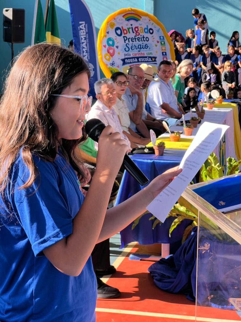 Entrega da reforma na Escola Profª Maria Bataglin Machado garante mais conforto e qualidade aos alunos em Amambai