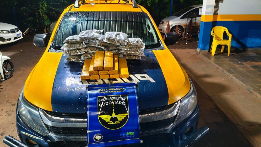 MS: BPMRv apreende 1,2 tonelada de drogas e causa prejuízo de R$ 2,7 milhões ao crime