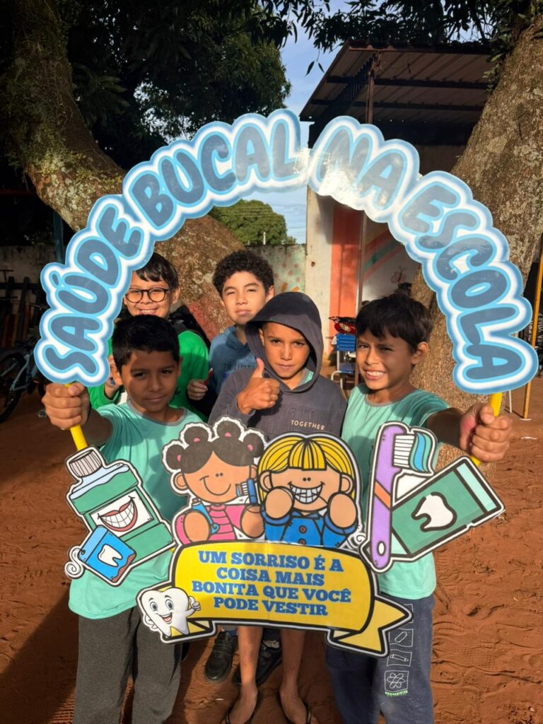 Projeto “Criança Sorridente” fortalece saúde bucal nas escolas de Coronel Sapucaia