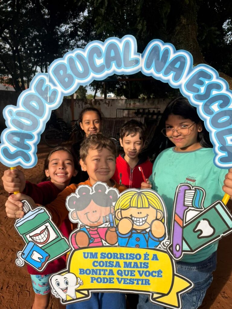 Projeto “Criança Sorridente” fortalece saúde bucal nas escolas de Coronel Sapucaia