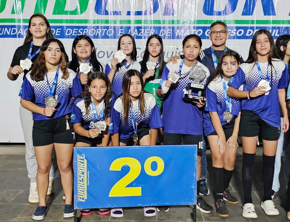Futsal feminino de Aral Moreira conquista vice-campeonato dos Jogos Escolares da Juventude de MS 2026 Futsal feminino de Aral Moreira conquista vice-campeonato dos Jogos Escolares da Juventude de MS 2026