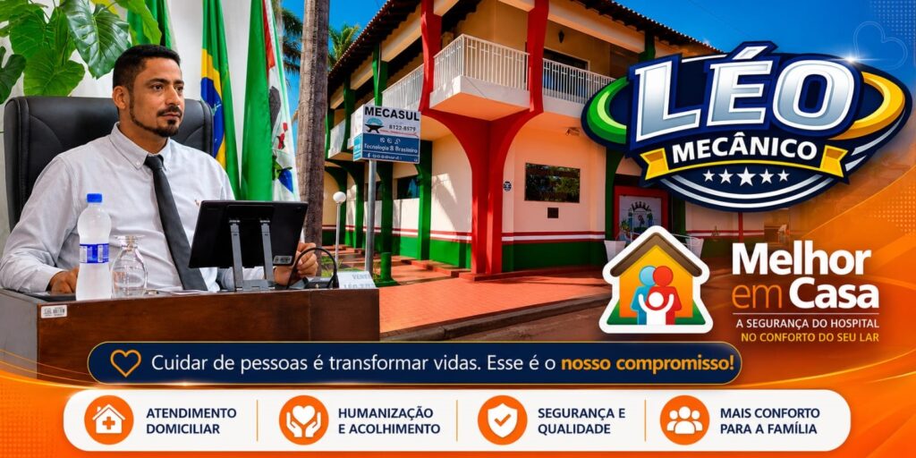 Léo Mecânico propõe implantação do Serviço de Atenção Domiciliar em Caarapó