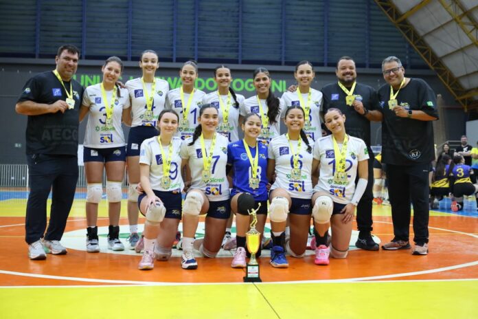 Campeão Sub 19 Fem. - CG Vôlei 22-06