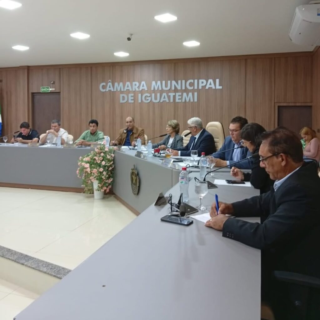 Câmara de Iguatemi aprova indicações voltadas à saúde, esporte e infraestrutura