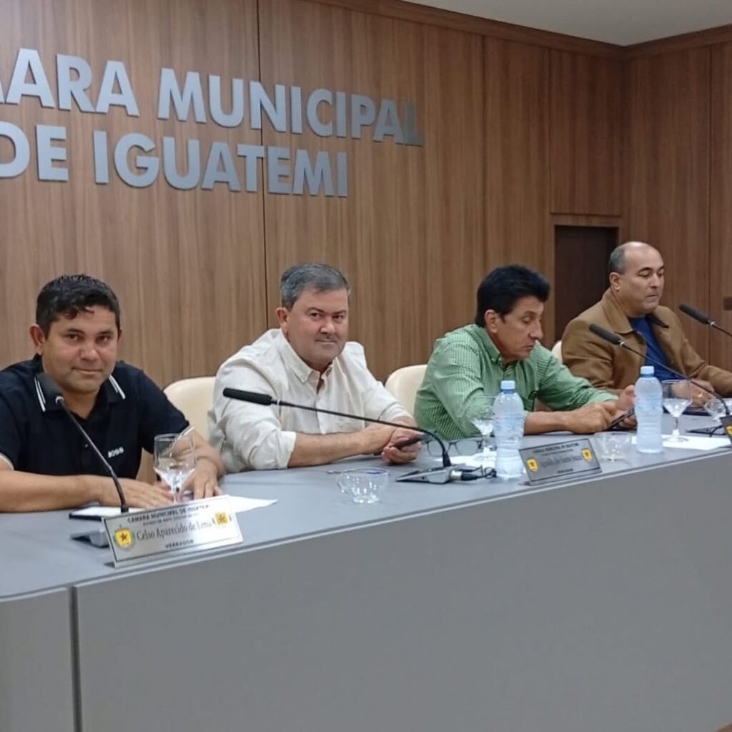 Câmara de Iguatemi aprova indicações voltadas à saúde, esporte e infraestrutura