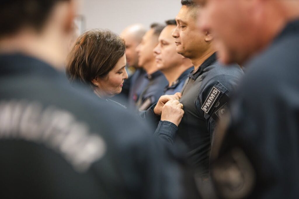 Prefeita de Caarapó participa de cerimônia de troca de comando da Polícia Militar Prefeita de Caarapó participa de cerimônia de troca de comando da Polícia Militar