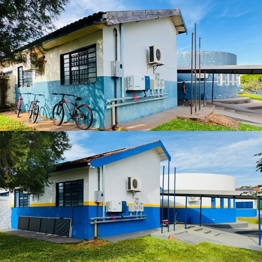 Prefeitura de Tacuru destaca reforma completa na Escola Municipal Professora Cecília Mutsumi Honda Perecin