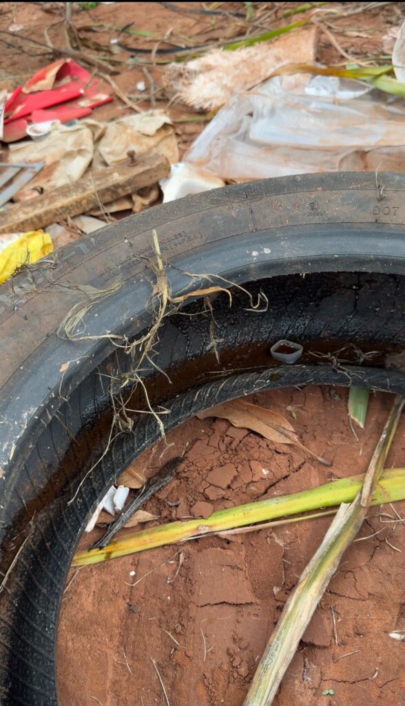 Caarapó: Nado Tozzi fiscaliza descarte irregular de lixo no Jardim dos Ipês e cobra providências