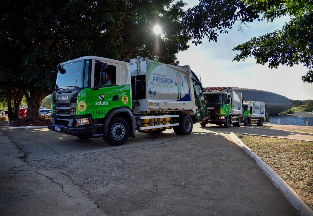 Campo Grande se destaca na transição energética com uso de caminhões a gás na coleta urbana Campo Grande se destaca na transição energética com uso de caminhões a gás na coleta urbana