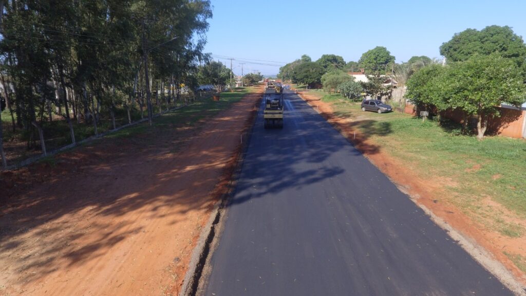 Com a conclusão da Avenida Presidente Vargas, a Prefeitura de Iguatemi está garantindo qualidade de vida para os iguatemienses