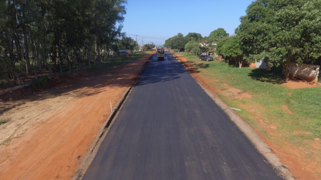 Com a conclusão da Avenida Presidente Vargas, a Prefeitura de Iguatemi está garantindo qualidade de vida para os iguatemienses