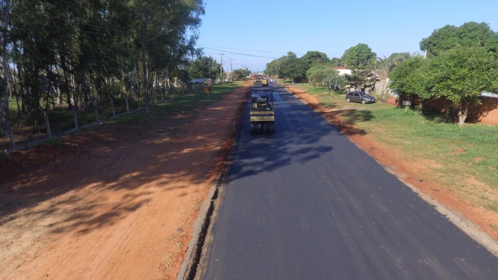 Com a conclusão da Avenida Presidente Vargas, a Prefeitura de Iguatemi está garantindo qualidade de vida para os iguatemienses