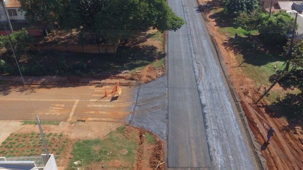 Com a conclusão da Avenida Presidente Vargas, a Prefeitura de Iguatemi está garantindo qualidade de vida para os iguatemienses