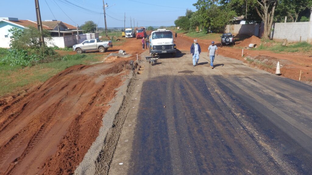 Com a conclusão da Avenida Presidente Vargas, a Prefeitura de Iguatemi está garantindo qualidade de vida para os iguatemienses