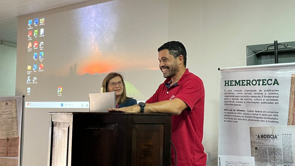 Usina Panduí é destaque em encontro sobre história e meio ambiente em Amambai Usina Panduí é destaque em encontro sobre história e meio ambiente em Amambai