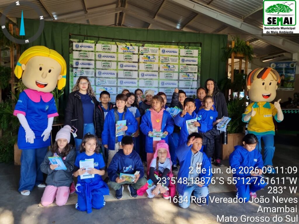 Feira Socioambiental de Amambai reúne mais de 900 participantes e fortalece a conscientização ambiental Feira Socioambiental de Amambai reúne mais de 900 participantes e fortalece a conscientização ambiental