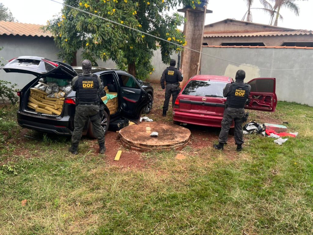 Ponta Porã: DOF apreende mais de 2 toneladas de drogas