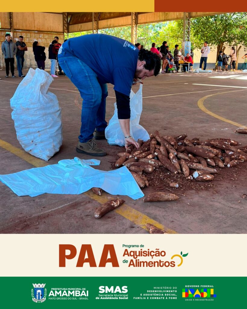 PAA Indígena beneficia 350 famílias com entrega de alimentos na Aldeia Amambai