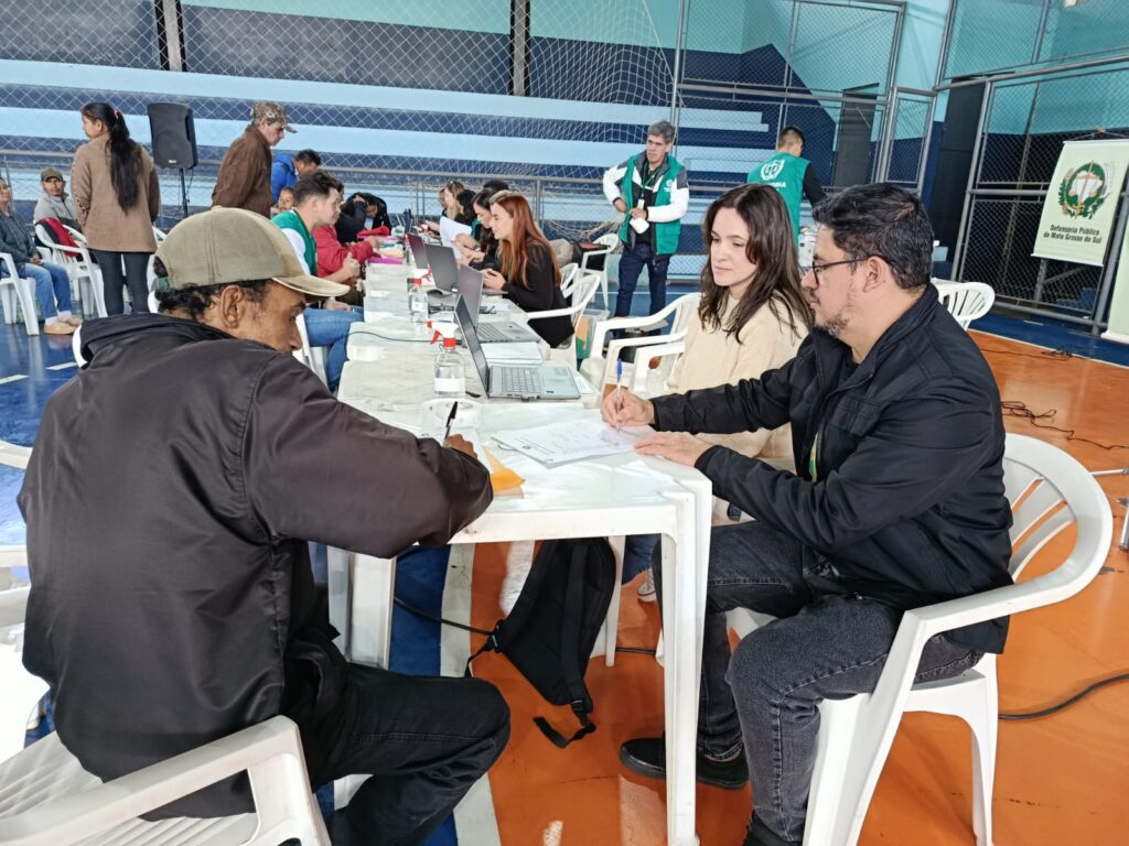 Justiça Itinerante e Prefeitura faz história em Coronel Sapucaia e realiza 816 atendimentos gratuitos em um único dia