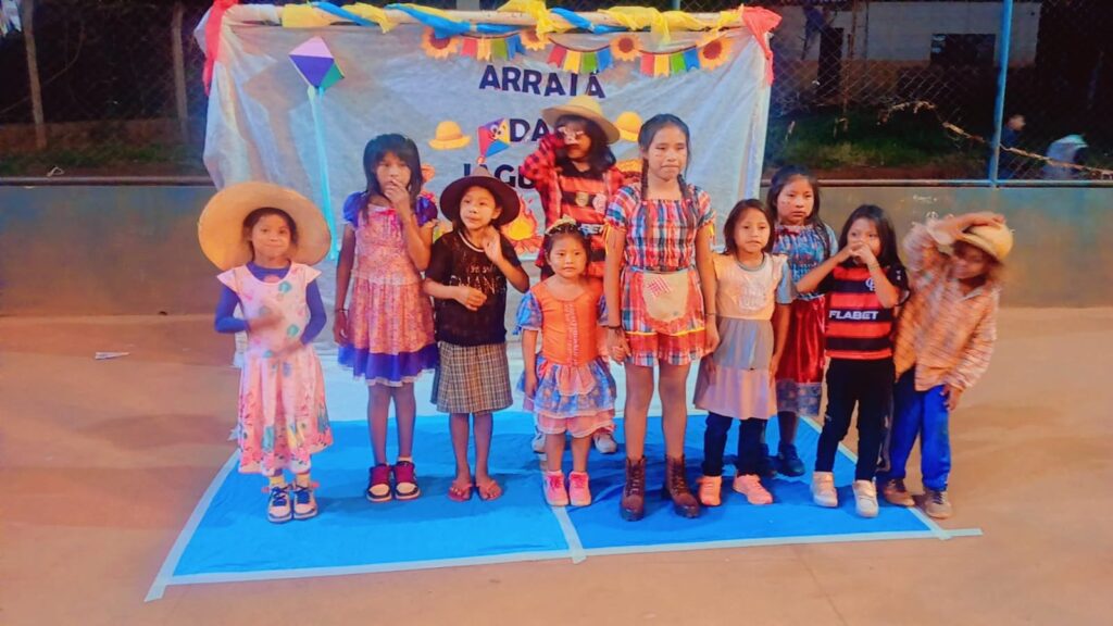 Escola Indígena Jaguari realiza Festa Julina no dia 9 com apresentações culturais e participação da comunidade em Amambai