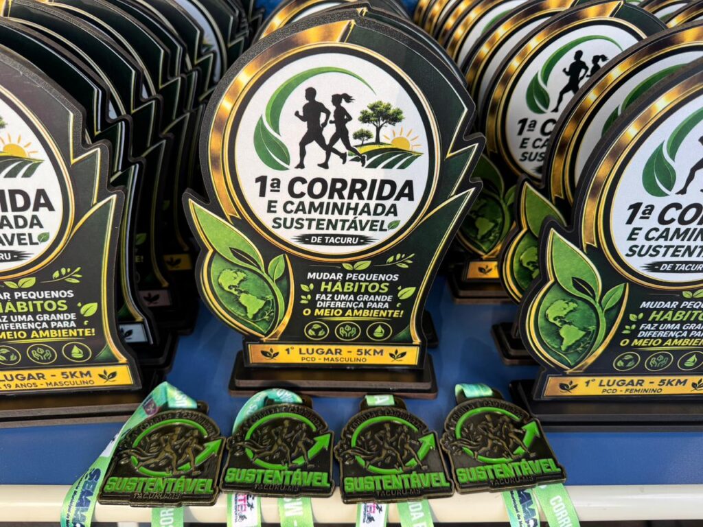1ª Corrida e Caminhada Sustentável reúne atletas e incentiva ações ambientais e solidárias em Tacuru