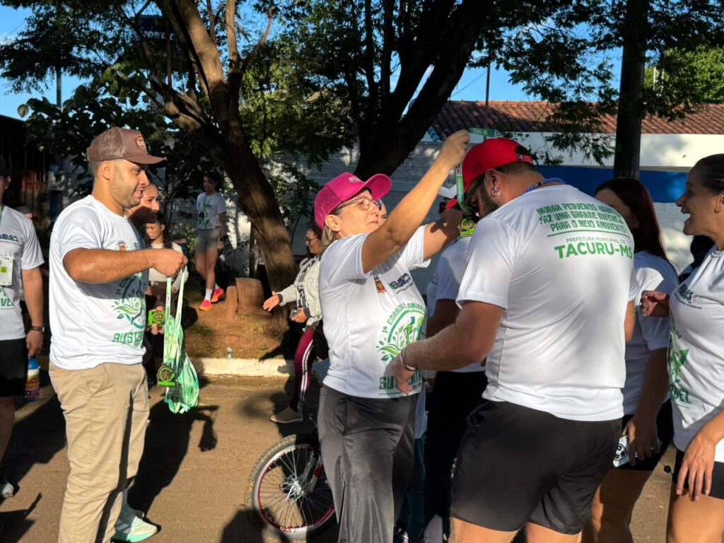 1ª Corrida e Caminhada Sustentável reúne atletas e incentiva ações ambientais e solidárias em Tacuru