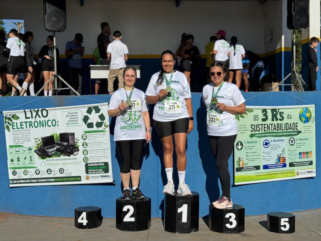 1ª Corrida e Caminhada Sustentável reúne atletas e incentiva ações ambientais e solidárias em Tacuru