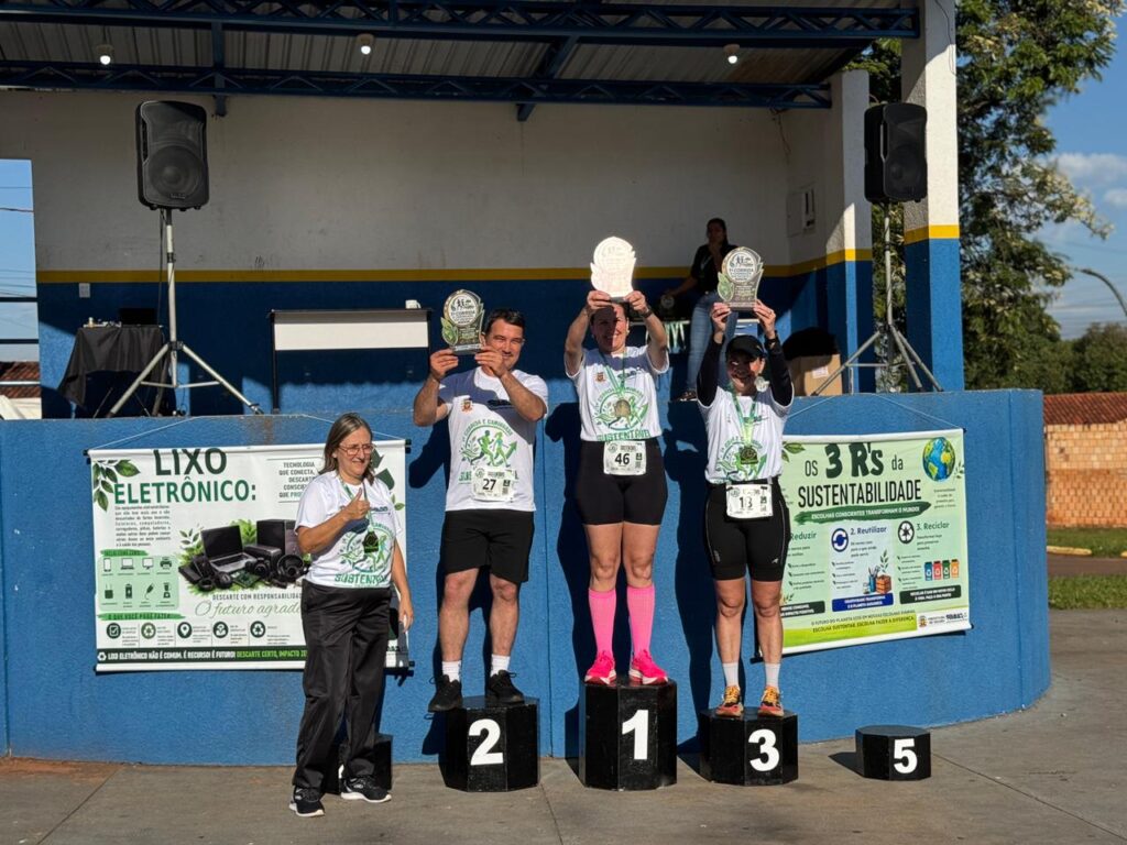 1ª Corrida e Caminhada Sustentável reúne atletas e incentiva ações ambientais e solidárias em Tacuru