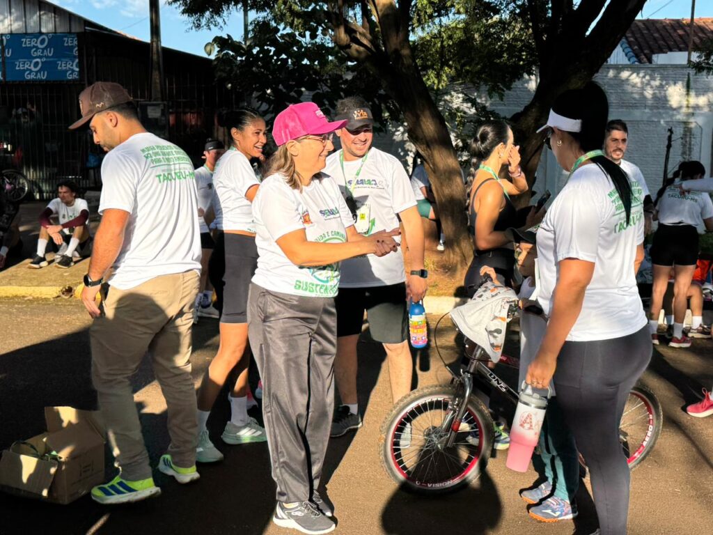 1ª Corrida e Caminhada Sustentável reúne atletas e incentiva ações ambientais e solidárias em Tacuru