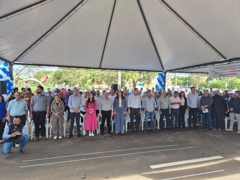 Vereadores de Caarapó recepcionam governador e participam de inauguração do Hospital São Mateus Vereadores de Caarapó recepcionam governador e participam de inauguração do Hospital São Mateus