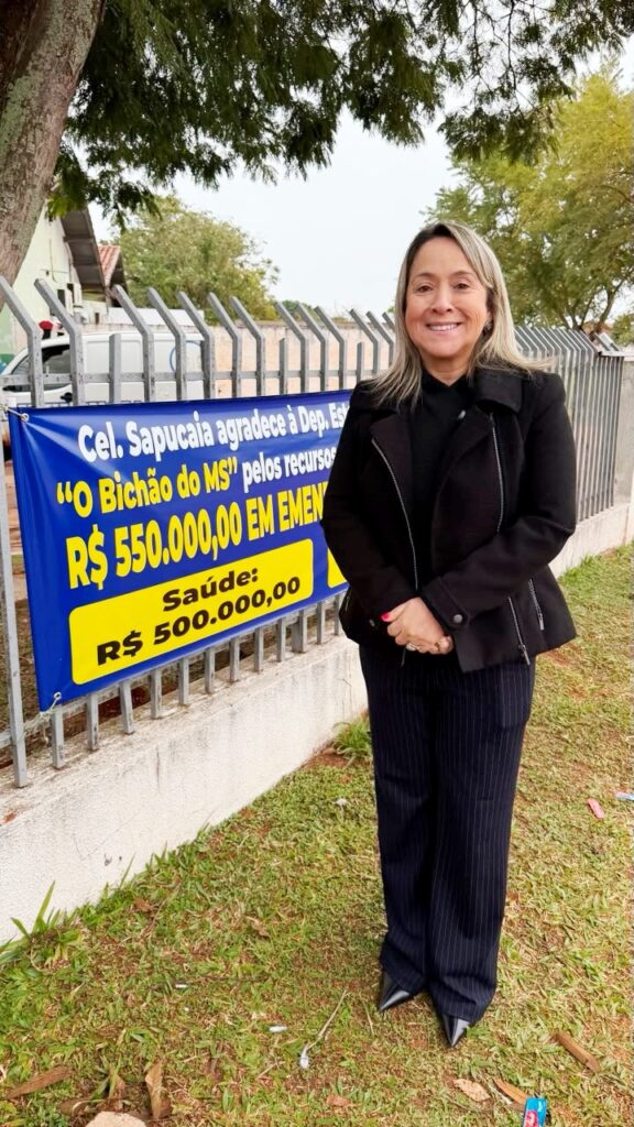 Lia Nogueira reforça compromisso com a fronteira e destina R$ 550 mil para Coronel Sapucaia Lia Nogueira reforça compromisso com a fronteira e destina R$ 550 mil para Coronel Sapucaia