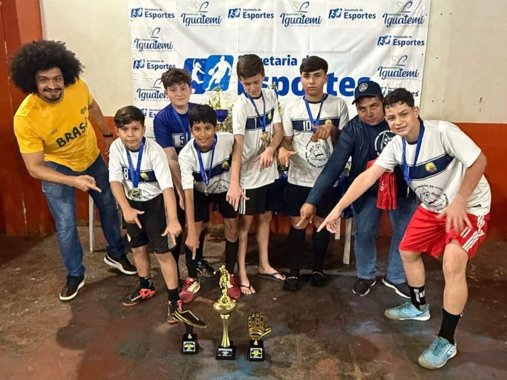 Iguatemi: Ginásio de Esportes recebe público para as finais do Campeonato Municipal de Futsal