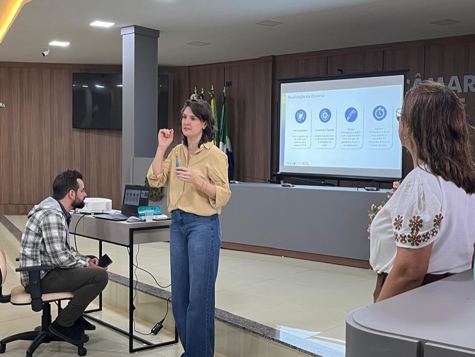 Capacitação prepara profissionais para implantação de insulinoterapia com insulina glargina no SUS em Iguatemi